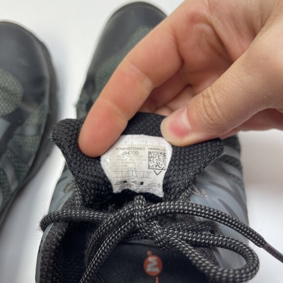 MERRELL Siren Edge Q2 Women's Sz 9 US Athletic Trail Hiking Shoes Grey / Blue - Picture 10 of 14